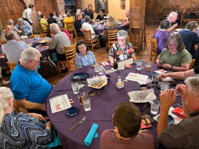 Dinner & Discussion at Joe T. Garcia's - Fort Worth, Texas